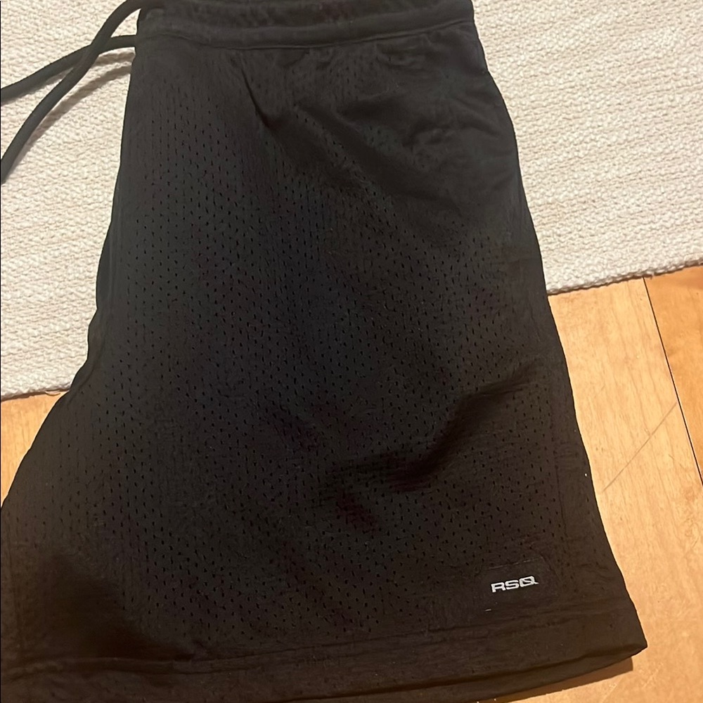 RSQ Black Athletic Shorts Performance Stretch